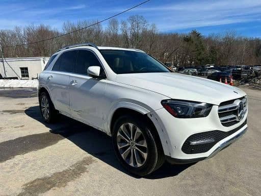 Mercedes-Benz GLE 350 2023, белый кроссовер, фото 4