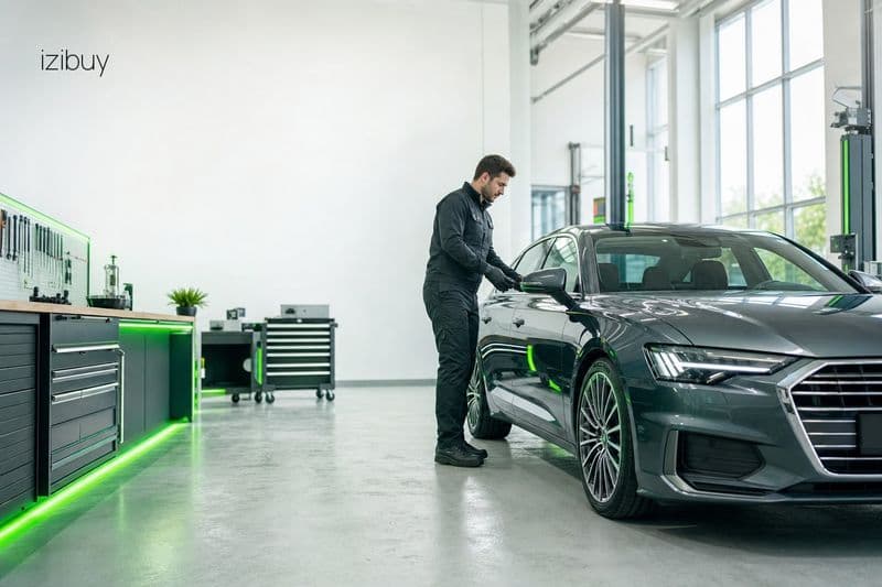 Автомобиль в сервисе — предпродажная подготовка